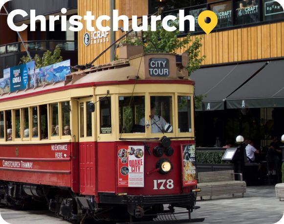 Street Tram Christchurch